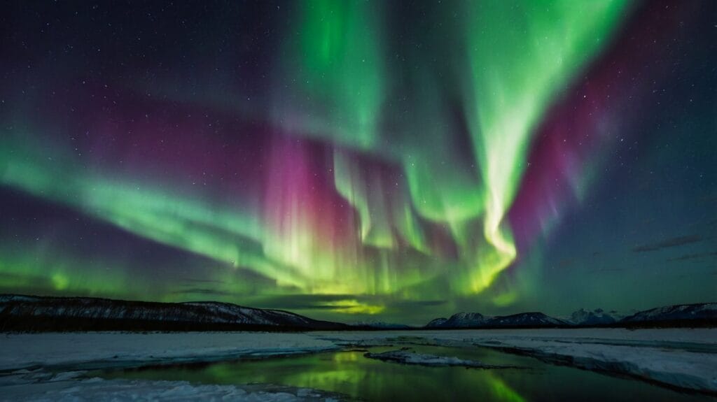 Leonardo_Kino_XL_aurora_borealis_3-1024x575 Guia Completo da Aurora Boreal: Onde, Quando e Como Ver as Luzes do Norte